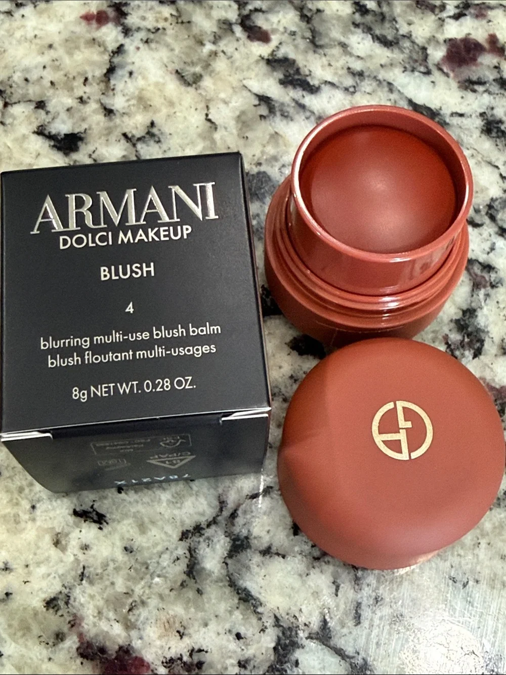 Giorgio Armani Dolci Makeup Blush #4 Cinnamon Blush New in Box!